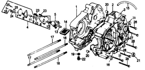 Retenedor Eje Cambios Pit bike 90 -190cc