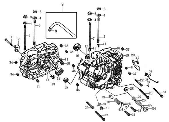 Sensor Indicador Cambios Loncin LX / CG 150