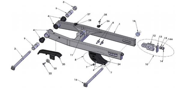 Tapa Arrancador Pitsterpro XTR250 LC 2009-11