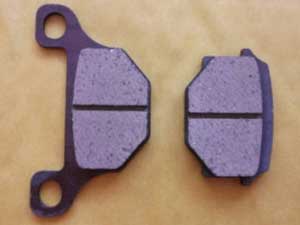 Fibras Freno Delantero Suzuki GN 125, 250 Original