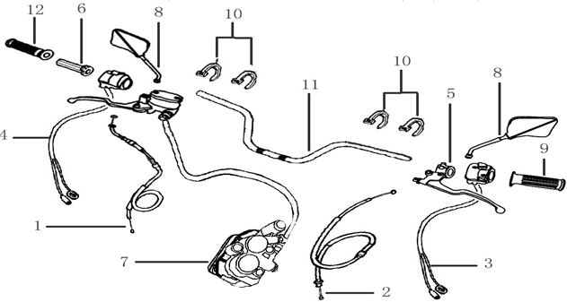 Manilla Clutch Pitsterpro XTR250 LC 2009-2011