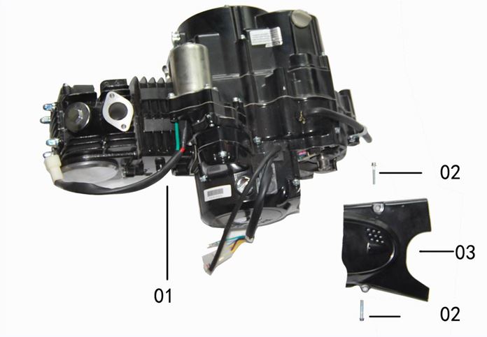 Motor Completo Pitsterpro STR 125