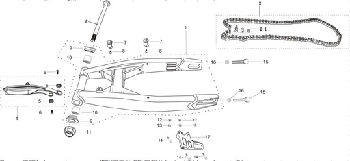 [BB00770-B1/37] Tornillo A Block Motor Loncin LX 150