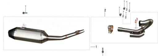[BB00879-B3/B3] Header Codo Mufla Kayo T4