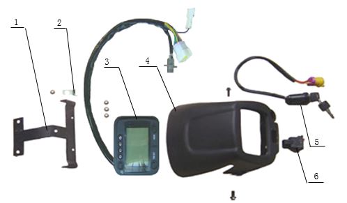 [CM02012-B2-MAVOC-1649736682] Cobertor Velocímetro Pitsterpro Mavoc 400