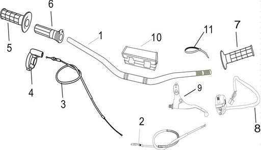 [PB01369-B1/A8] Control Mando Pitsterpro X5 155