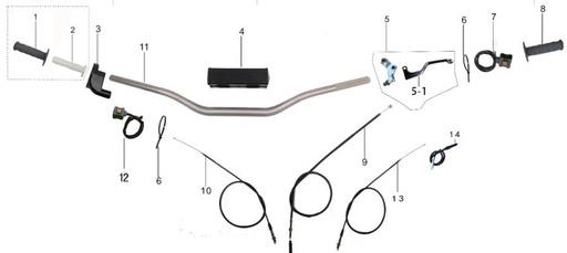 [PB00055-B1/21] Espuma / Convertor Manivela 7/8 Pitsterpro