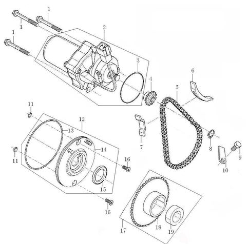 [ST01924-B2/F9] Motor Arranque Pitsterpro STR 125