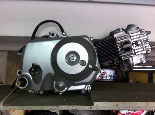 [PB01037-B2-TD125] Motor Completo Lineal Pitsterpro / Kayo 125cc (Arranque pie)
